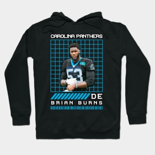 BRIAN BURNS - DE - CAROLINA PANTHERS Hoodie